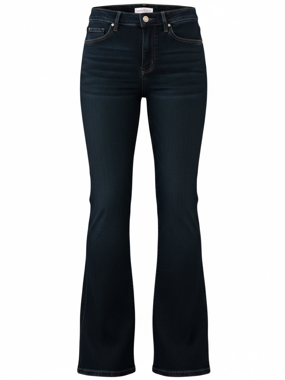 Women's Dark Indigo High-Rise Flare Jeans